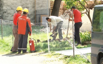 Gáz szivárgott a Pécsi utcában