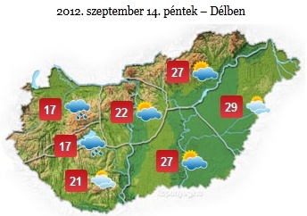 időjárás