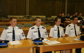 Pályakezdő rendőrtisztek Somogyban