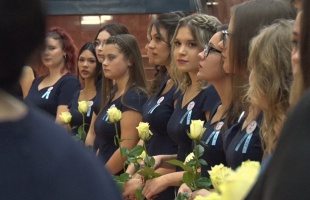 Szalagavató a Közgazban - videó