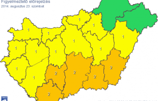 Az egész országban jelentős esőzésre kell készülni
