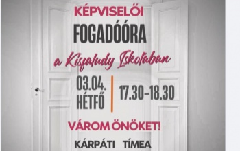 Március 4-én fogadóórát tart Kárpáti Tímea