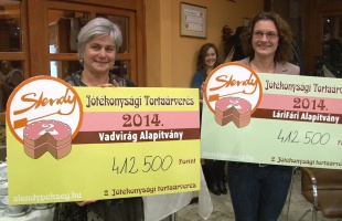 Jótékonysági tortaárverés az alapítványoknak