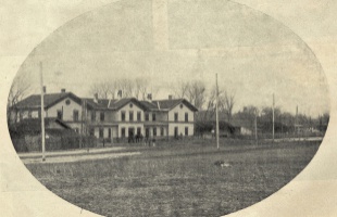 Vonataink versenye a csigával (Kaposvár 1872-ben)