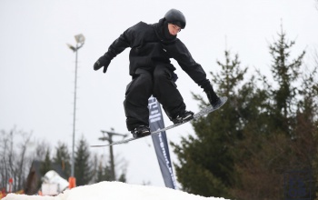 Hétvégén rendezik Magyarország első nemzetközi snowboard versenyét
