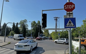 Elromlott a vezérlőegység, nem működnek a lámpák a tüskevári csomópontban