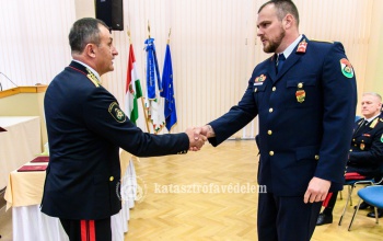 Múlt és jelen - Saját hőseiket is ünnepelték a katasztrófavédelemnél