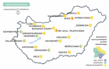 Kaposváron továbbra is stagnál a koronavírus koncentrációja a szennyvízben