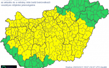 Visszavonta a másodfokú riasztást az Országos Meteorológiai Szolgálat,  de még nem nyugszik a szél