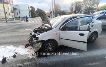 Újabb karambol a belvárosban
