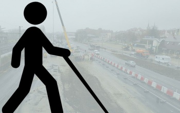 Kaposvári közlekedési információk vakoknak és gyengénlátóknak!