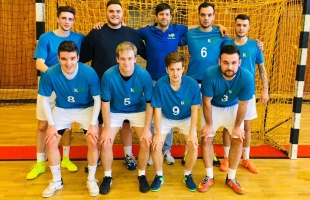 Évtizedes bravúr előtt az egyetem futsal csapata