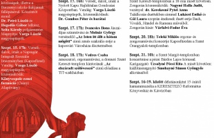 Mindenkit várnak az Ars Sacra Fesztivál kaposvári programjai