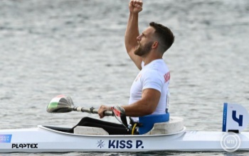 Kiss Péter Pál megvédte paralimpiai címét kajak KL1-ben