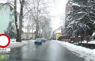 Útlezárások a kaposvári belvárosban