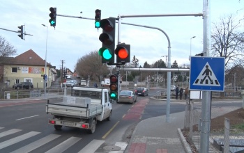 Elkészült a jelzőlámpás tüskevári csomópont
