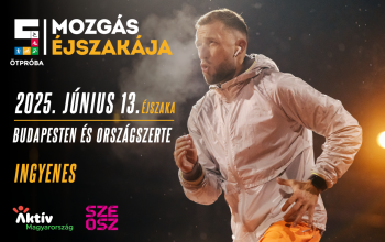 Mozgás Éjszakája 2025 – június 13-án megmozdul az ország