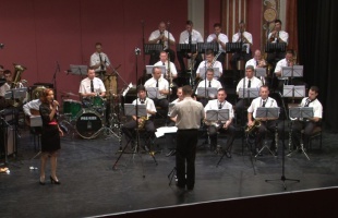 A jazz világában kalandoztak a katonazenészek