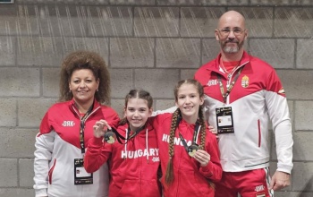 Európa Kupa másodikok a Natan Dojo Hungary Ju Jitsu lányai