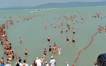 Szombaton megrendezik a dupla Balaton-átúszást