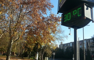 Nyárutóba borul a november a héten