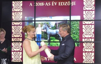 Ismét az év legjobb lovasedzője lett Villányi Krisztina