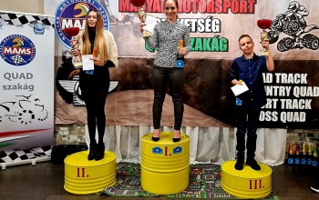 Több kategóriában is az év legjobb quadversenyzőjének választották Mohácsi Zsófiát