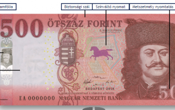 Megújul az ötszáz forintos is