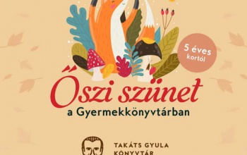 Őszi szünetet a gyermekkönyvtárban!