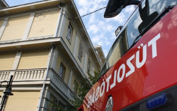 Négy sérültet mentettek meg a színházi gyakorlaton
