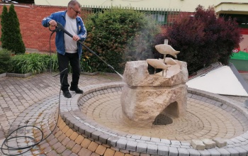 Közösségi összefogással szépült meg Kaposfüreden az Orgona utca