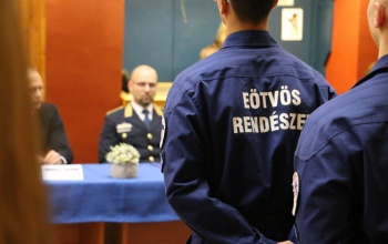 Rendészetis tanulók tettek fogadalmat a Gépészben