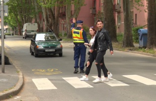 Zebrakampány a gyalogosok biztonságáért