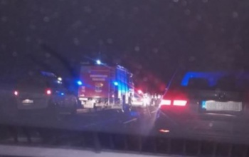 Baleset miatt lezárták a főutat Nagybajom és Böhönye között