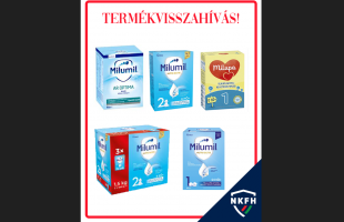 Anyatej-helyettesítő tápszereket hívott vissza a DANONE