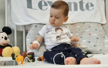 Levente is megkapta a 700 millió forintos kezelést