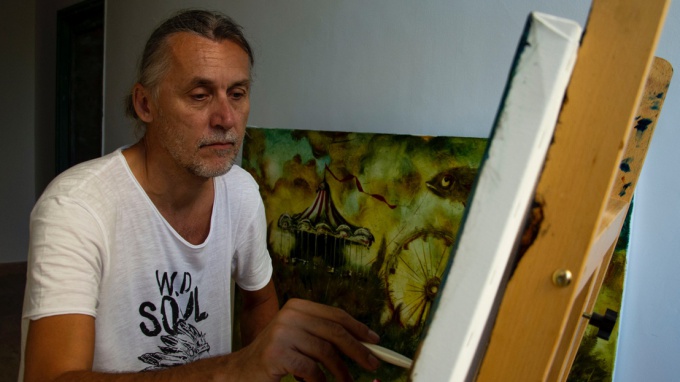 Győrfi András festőművész hatvanéves