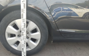 Meghúztak vasárnap reggel a Füredi úti Lidl parkolójában egy Audit