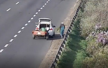 Ez zseni: rímbe szedte a Magyar Közút, hogy egy bácsi leállt az M1-esen orgonát szedni - VIDEÓ