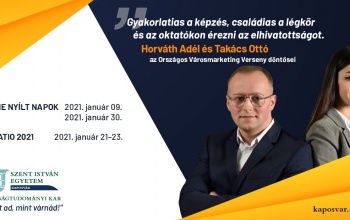 Arcot ölt a tehetség - Élmezőnyben a SZIE kaposvári Gazdaságtudományi Karának hallgatói