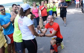 Megható: lánykérés a Deseda ultramaratonon