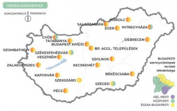 Koronavírus: Kaposváron emelkedett a vírus örökítőanyagának a koncentrációja