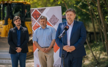 Elkezdődött a zselici bringaút építése