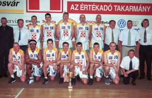 Húsz éve nyert először bajnokságot a Kaposvári Kosárlabda Klub