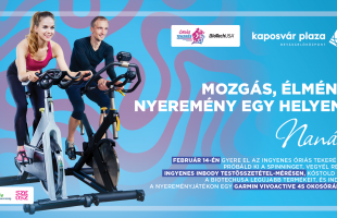 Szombaton lesz az Óriás Tekerés a Plázában