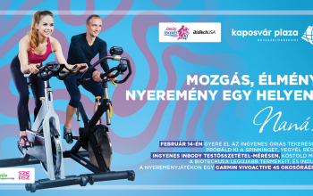 Szombaton lesz az Óriás Tekerés a Plázában