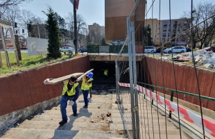 Megújul az aluljáró: modernebb, tisztább és biztonságosabb lesz a Honvéd utcai közlekedő