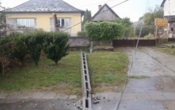 Somogyban is tombolt a vihar szombat este