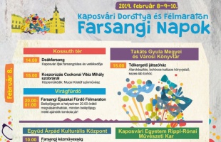 Hétvégén lesznek a Kaposvári Farsangi Napok
