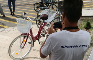 Újabb 45 kerékpárt regisztráltak a BikeSafe programba Kaposváron